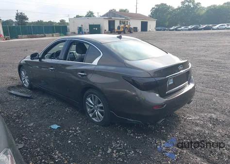 2014 Infiniti Q50 Premium from USA, damaged, VIN JN1BV7AP3EM682101